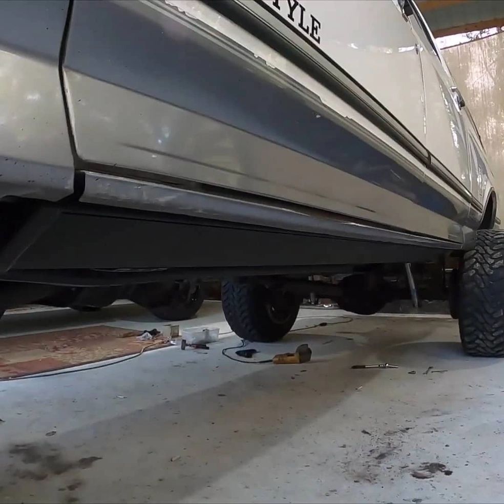 Amp Power Steps(Only) - 1980-1997 Ford F-Series/Bronco Amp Research