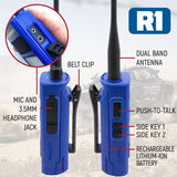 2 PACK - Rugged R1 - Business Band Two Way Handheld Radio - Digital and Analog