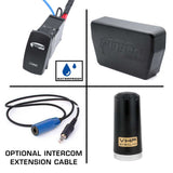 Alpha Accessory Pack For Rugged UTV SXS Intercom Radio Communication Systems