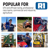 BUNDLE - Rugged R1 - Business Band Two Way Handheld Radio - with Hand Mic
