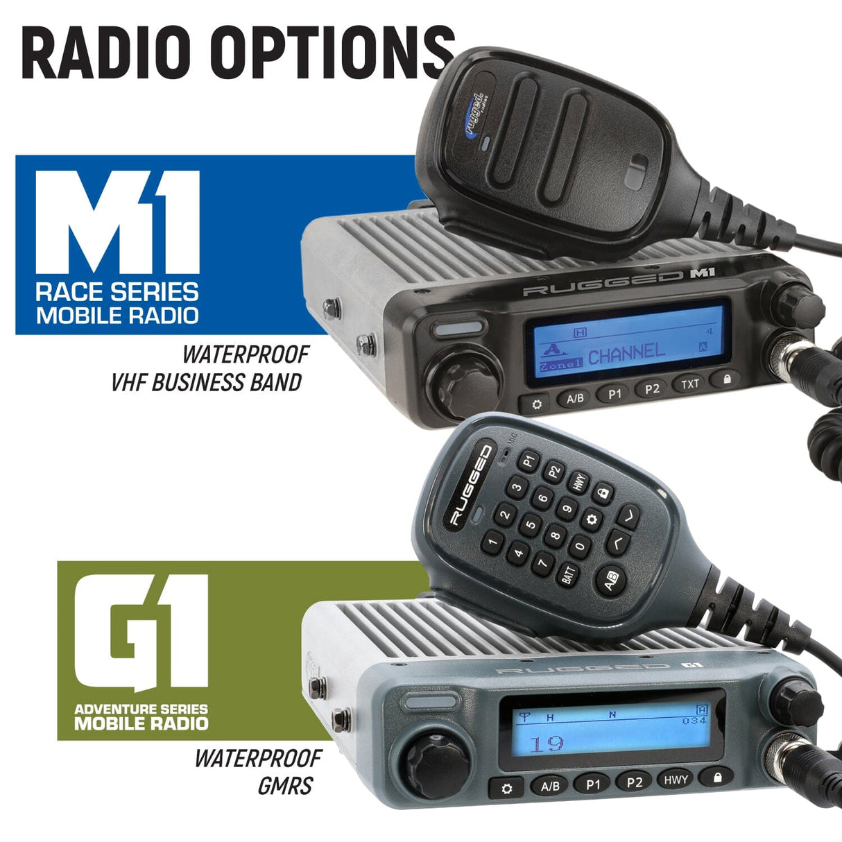 Can-Am Maverick X3 / X3 MAX – Complete Communication Kit with Bluetooth Intercom and 2-Way Radio