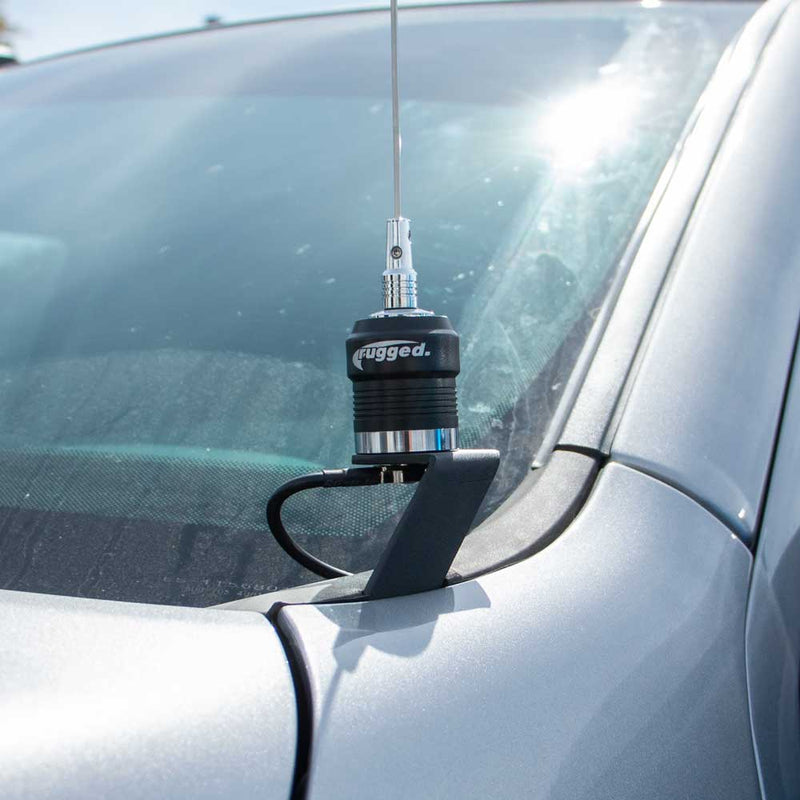 A-Pillar Antenna Mount Ford F-Series Chevy GMC Silverado Dodge Ram