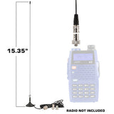 Antenna - Magnetic Mount for Rugged Dual Band Handheld Radios - CLEARANCE