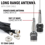 2025 Polaris RZR Pro XP, Pro R, and Pro S - Complete Communication Kit with Bluetooth Intercom and 2-Way Radio