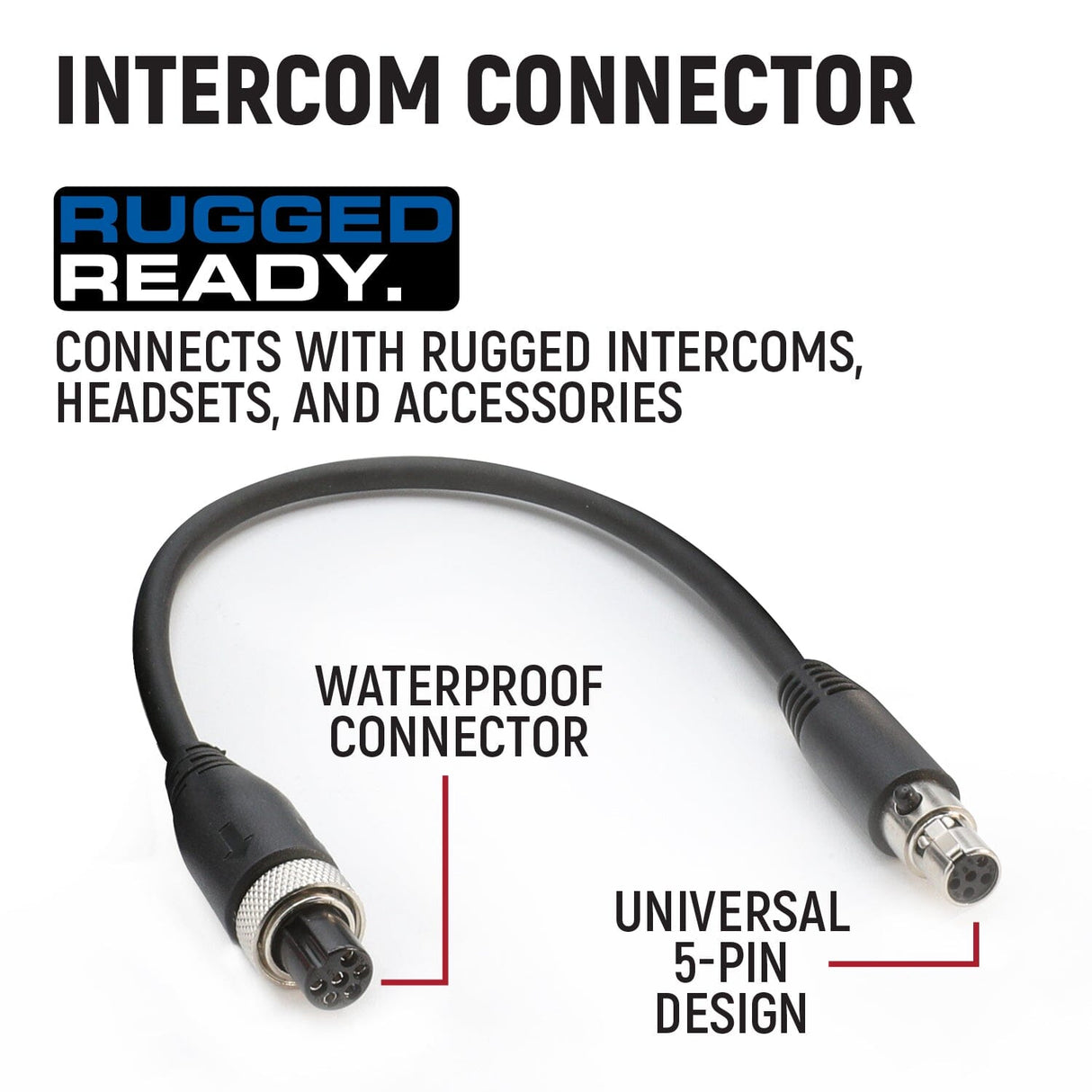 Radio Kit Plus - Rugged G1 GMRS Mobile Radio with External Speaker