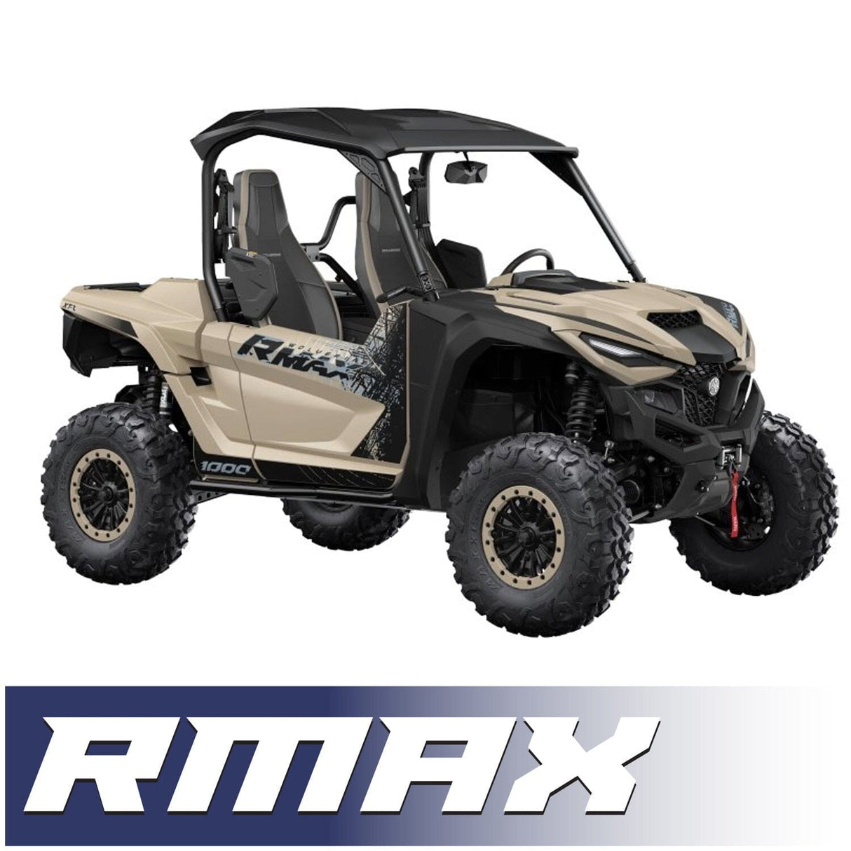 Yamaha Wolverine RMAX – Complete Communication Kit with Rocker Switch Bluetooth Intercom and 2-Way Radio