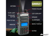 Rugged Radios GMR2 PLUS GMRS and FRS Two-Way Handheld Radio