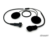 Rugged Radios Wired/STX Stereo Helmet Kit with Alpha Audio Speakers