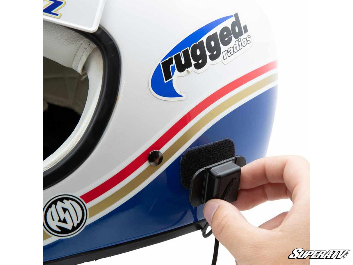 Rugged Radios Wired/STX Stereo Helmet Kit with Alpha Audio Speakers