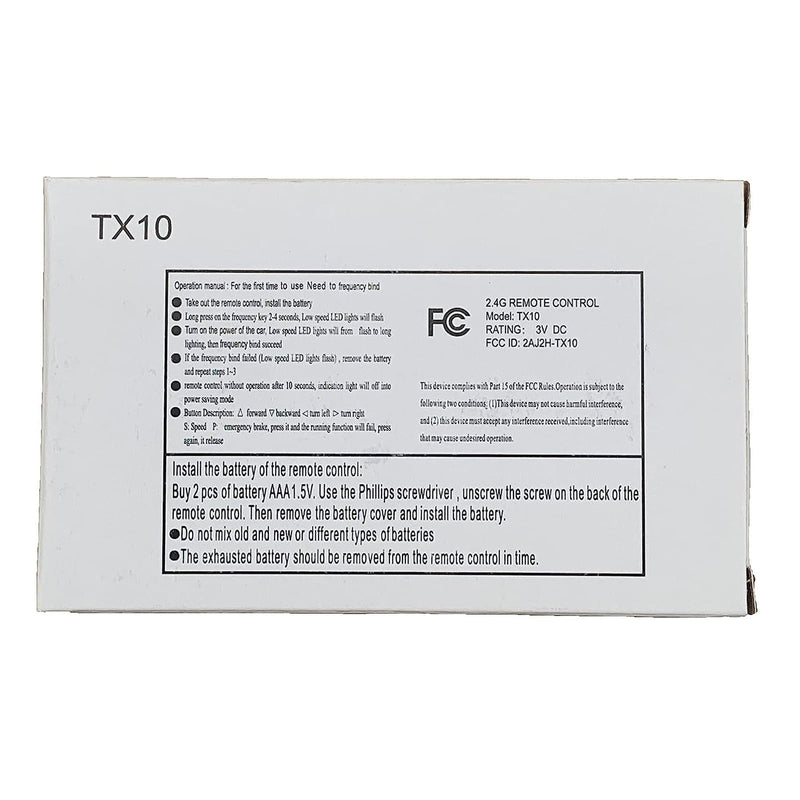 12V Kids Ride-On Car with Four-Sided Socket, 2.4G Bluetooth Remote Control, FCC and CE Certified