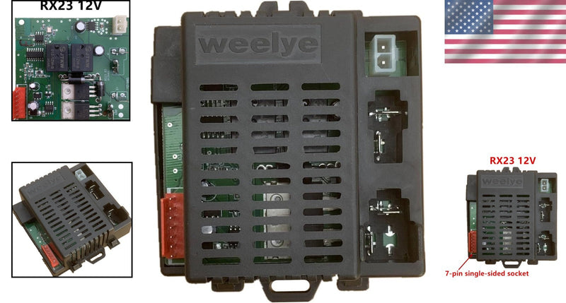 RX23 12V Control Box for Kids’ Electric Ride-On Cars Durable and Reliable