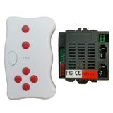 12V Kids Ride-On Car with 2.4G Bluetooth Remote Control and Safety Features