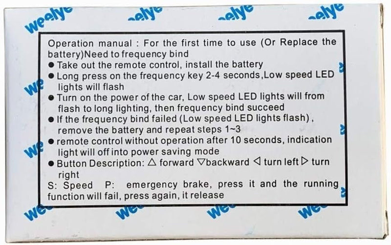 Kids 12V Electric Car Controller Kit with Bluetooth Remote Accessory for RX23/RX43