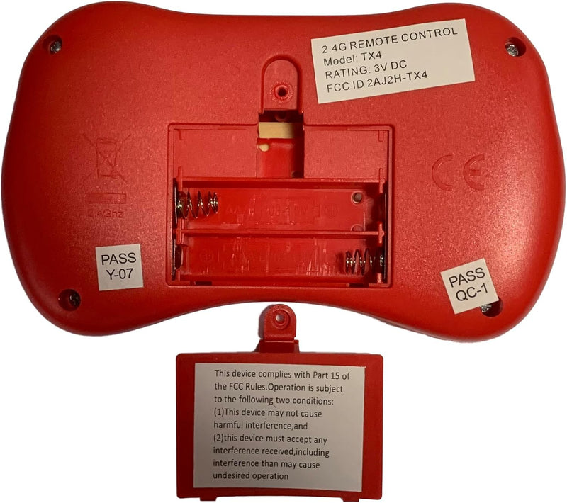 RX25 6V Kids Electric Ride-On Car with 2.4G Bluetooth Remote Control and Receiver