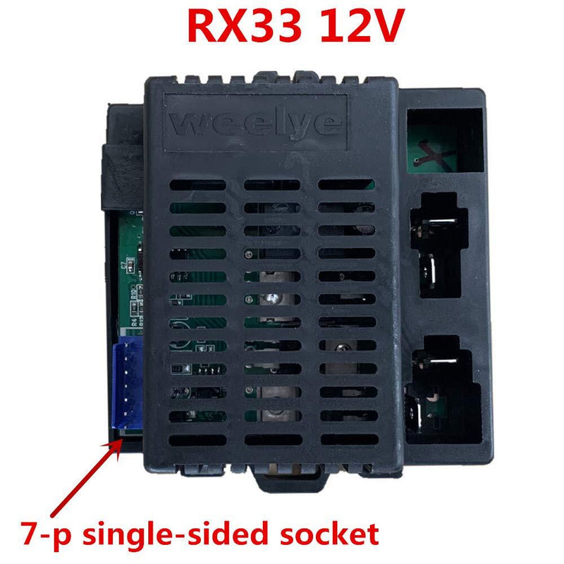 12V Receiver and Controller Box with Accessories for Children's Electric Ride-On Toys