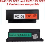 12V Kids Ride-On Car Remote Control and Receiver Replacement Kit for RX43 and RX23 Models