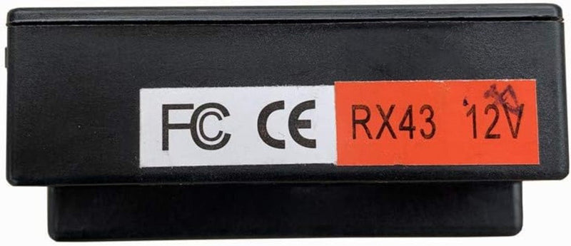 12V Kids Ride-On Car Remote Control and Receiver Replacement Kit for RX43 and RX23 Models