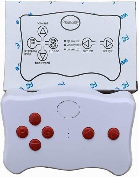 12V Replacement Remote Control with 2.4G Wireless Connectivity for Kids' Cars RX43 RX23