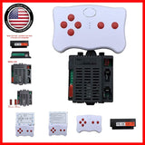 12V Replacement Remote Control with 2.4G Wireless Connectivity for Kids' Cars RX43 RX23