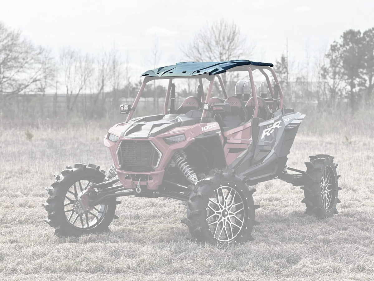 Seizmik 81-20108 Composite Roof Kit for Polaris RZR 1000 XP Crew - installed view