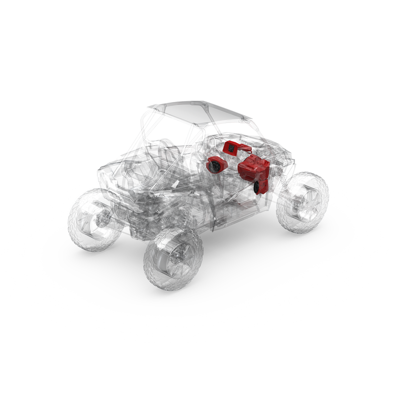 2014+ RZR Rockford Fosgate Audio Kit Color Optix Gen3 (Stage 3)