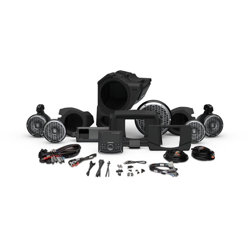 2014+ RZR Rockford Fosgate Audio Kit Color Optix Gen3 (Stage 5)