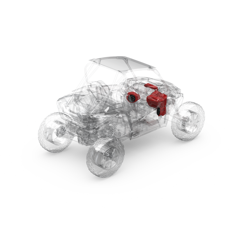 2014+ RZR-RC Rockford Fosgate Audio Kit Color Optix Gen3 (Stage 3)