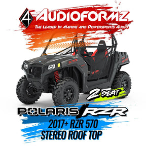 2017+ Polaris RZR 570 Stereo Tops (2-Seat) Polaris