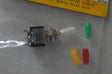 RadioShack 275-0325 SPST Push Button Switch with Color Sleeves – On/Off (1 Per Pack) TekShack