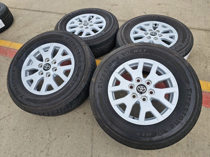 17" Toyota Tacoma 4Runner TRD OEM 94254 10637 wheels rims 2025 2026 FIRESTONE Texas Truck Tire