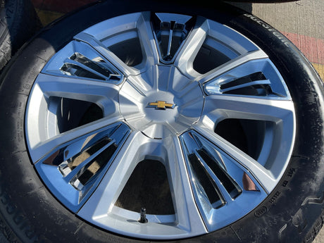22" Chevy Tahoe RST Premier OEM wheels rims 14046 96951 Silverado Suburban Texas Truck Tire