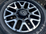 20" Dodge Ram 2500 3500 LARAMIE OEM 51649 wheels rims A/T2 2025 2026 NEW Texas Truck Tire