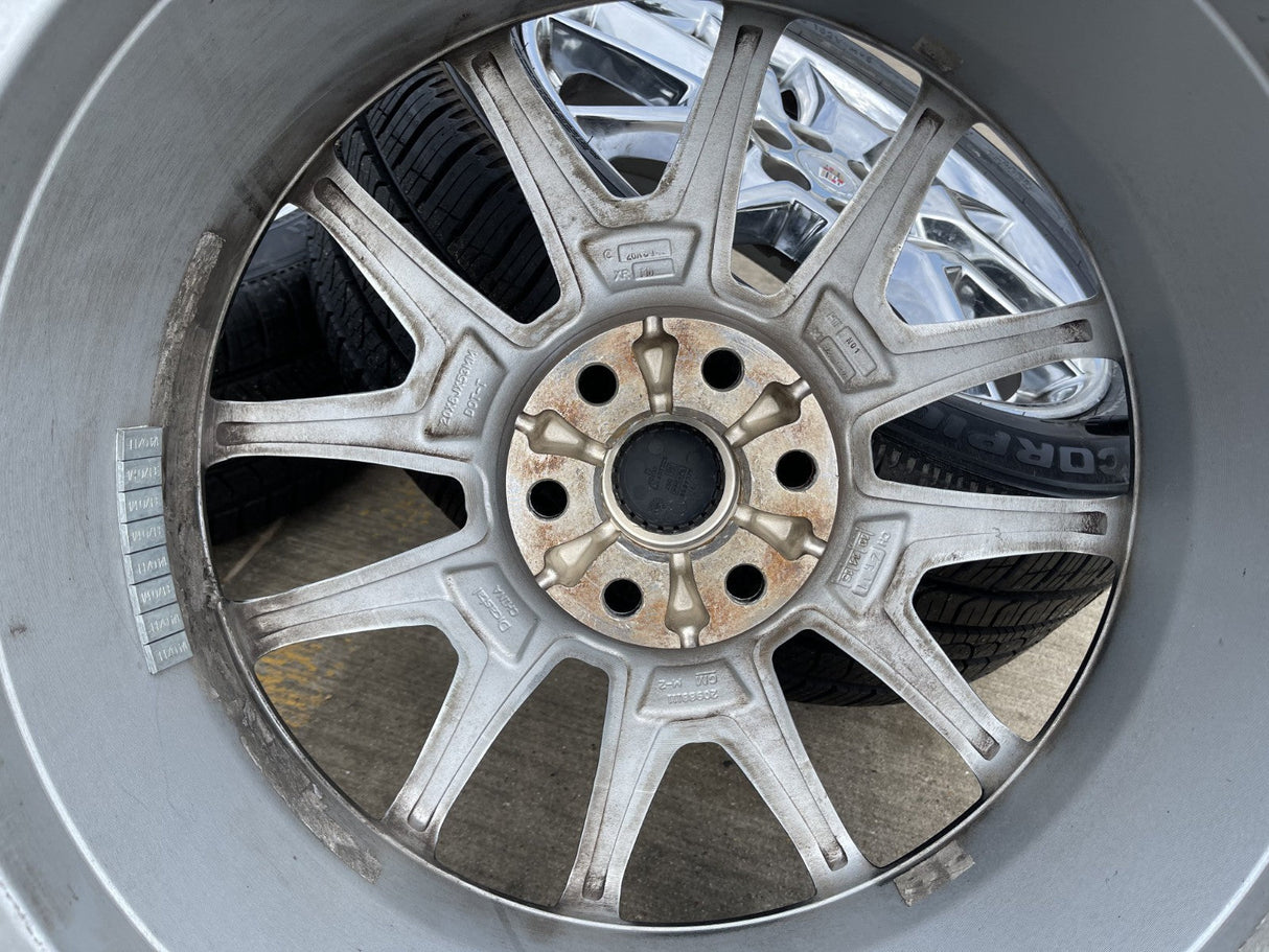20" Cadillac SRX XT6 XT5 OEM 4709 wheels rims Blazer GMC Acadia PIRELLI NEW Texas Truck Tire
