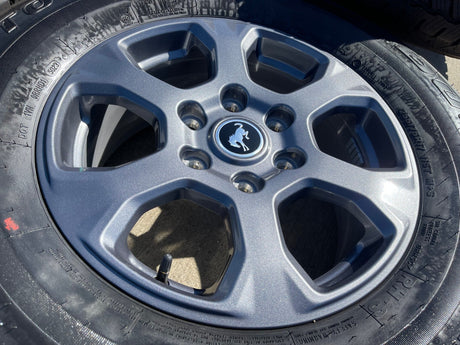 17" Ford Bronco Big Bend wheels rims 10384 OEM Ranger 2023 2024 2025 2026 NEW Texas Truck Tire