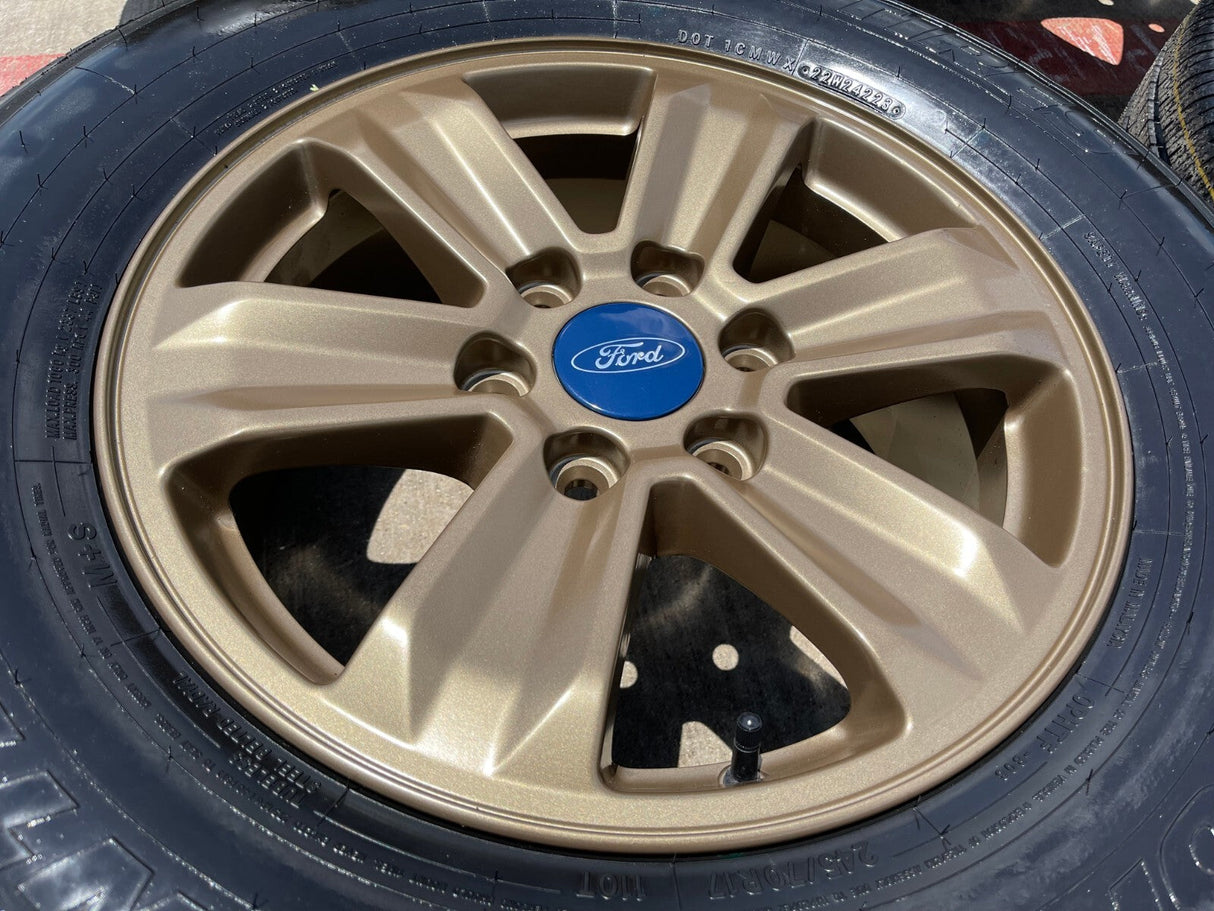 17" Ford F-150 Expedition OEM 3995 rims wheels BRONZE tires NEW Texas Truck Tire