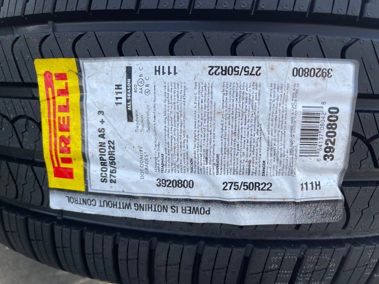 22" Infiniti QX80 QX56 Nissan Titan Armada OEM 94236 wheels rims PIRELLI NEW Texas Truck Tire