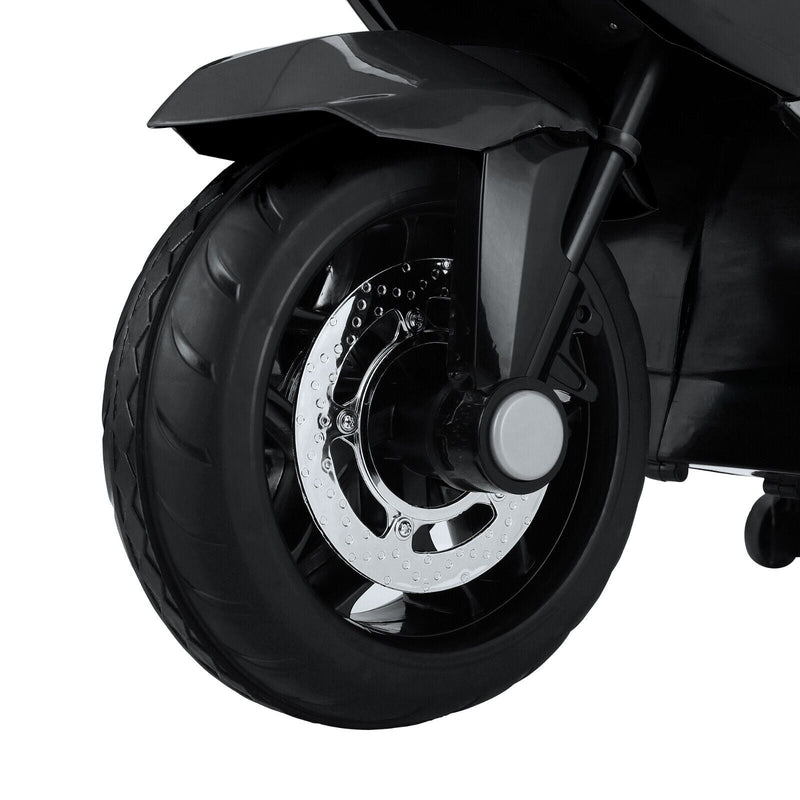 TOBBI 12V Kids Electric Motorcycle with Training Wheels - Dirt Bike Motorbike for Young Riders