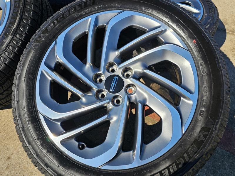 22" Lincoln Navigator OEM 94225 rims wheels BLACK LABEL 2025 2026 MICHELIN NEW Texas Truck Tire
