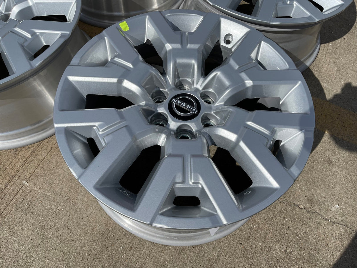 17" Nissan Frontier OEM Desert Runner 62832 wheels rims 2023 2024 2025 2026 NEW Texas Truck Tire