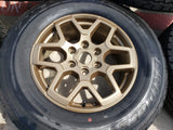 18" Ford Bronco BRONZE HERITAGE wheels rims tires 95213 Ranger tires NEW Texas Truck Tire