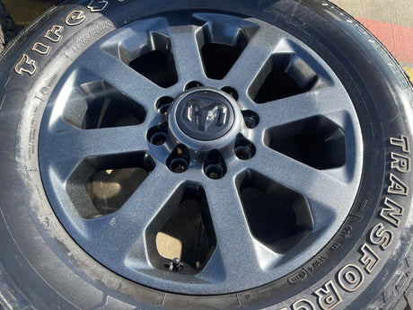 20" Dodge Ram 2500 3500 LARAMIE OEM 2700 wheels rims 2023 2024 2025 2026 NEW Texas Truck Tire