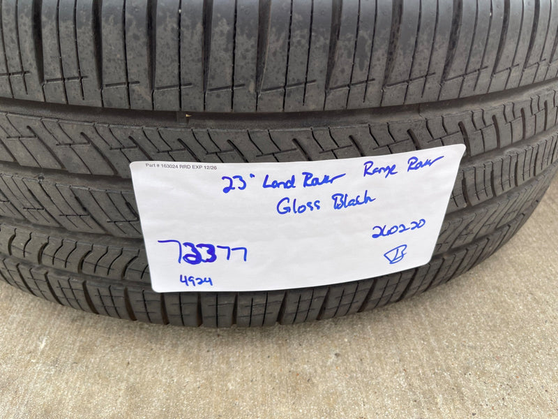 23" Land Rover Range AUTOBIOGRAPHY OEM 72377 wheels rims 2024 2025 2026 PIRELLI Texas Truck Tire