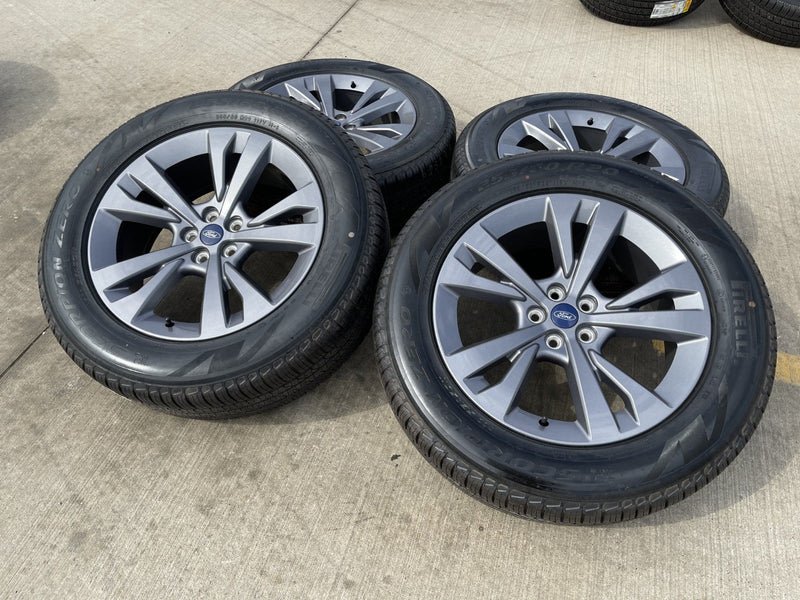 20" Ford Explorer Limited OEM rims wheels 10267 Aviator 2025 2026 NEW PIRELLI Texas Truck Tire