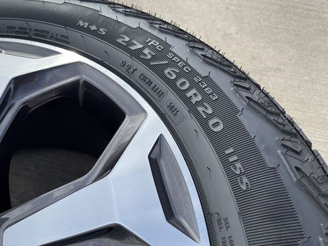 20" GMC Sierra Canyon Chevy Silverado OEM wheels rims 2024 2025 2026 2027 NEW Texas Truck Tire
