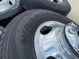 17" Ford F-350 Dually OEM 10477 10478 rims wheels 2023 2024 2025 GOODYEAR Texas Truck Tire