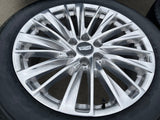 22" Cadillac Escalade Platinum OEM wheels rims tires 2024 2025 2026 NEW Texas Truck Tire
