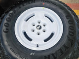 17" Ford Bronco HERITAGE Limited Edition wheels rims white 2025 2026 NEW Texas Truck Tire