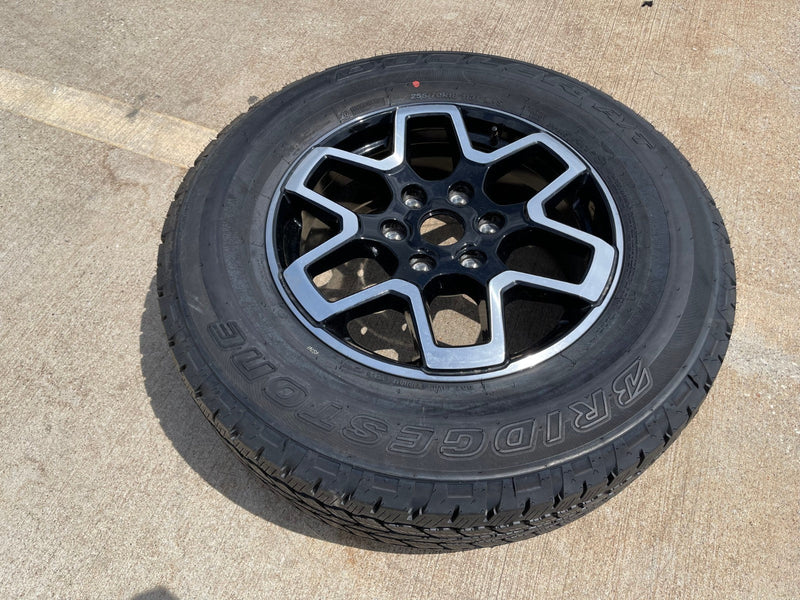 18" Ford Bronco wheel rim 95213 10389 Ranger spare 2021 2022 2023 2024 2025 NEW Texas Truck Tire