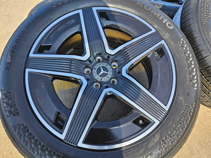19" Mercedes GLC300 AMG C E S Class OEM 85911 85912 wheels rims 2023 2024 NEW Texas Truck Tire