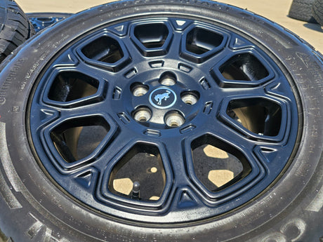17" Ford Bronco Sport rims wheels Badlands AT tires OEM 2024 2025 2026 NEW Texas Truck Tire